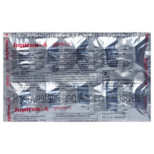 jupiros a 10/75mg capsule 10's